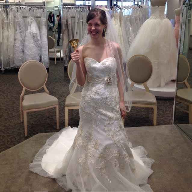 My dress is in...now I want to see yours!