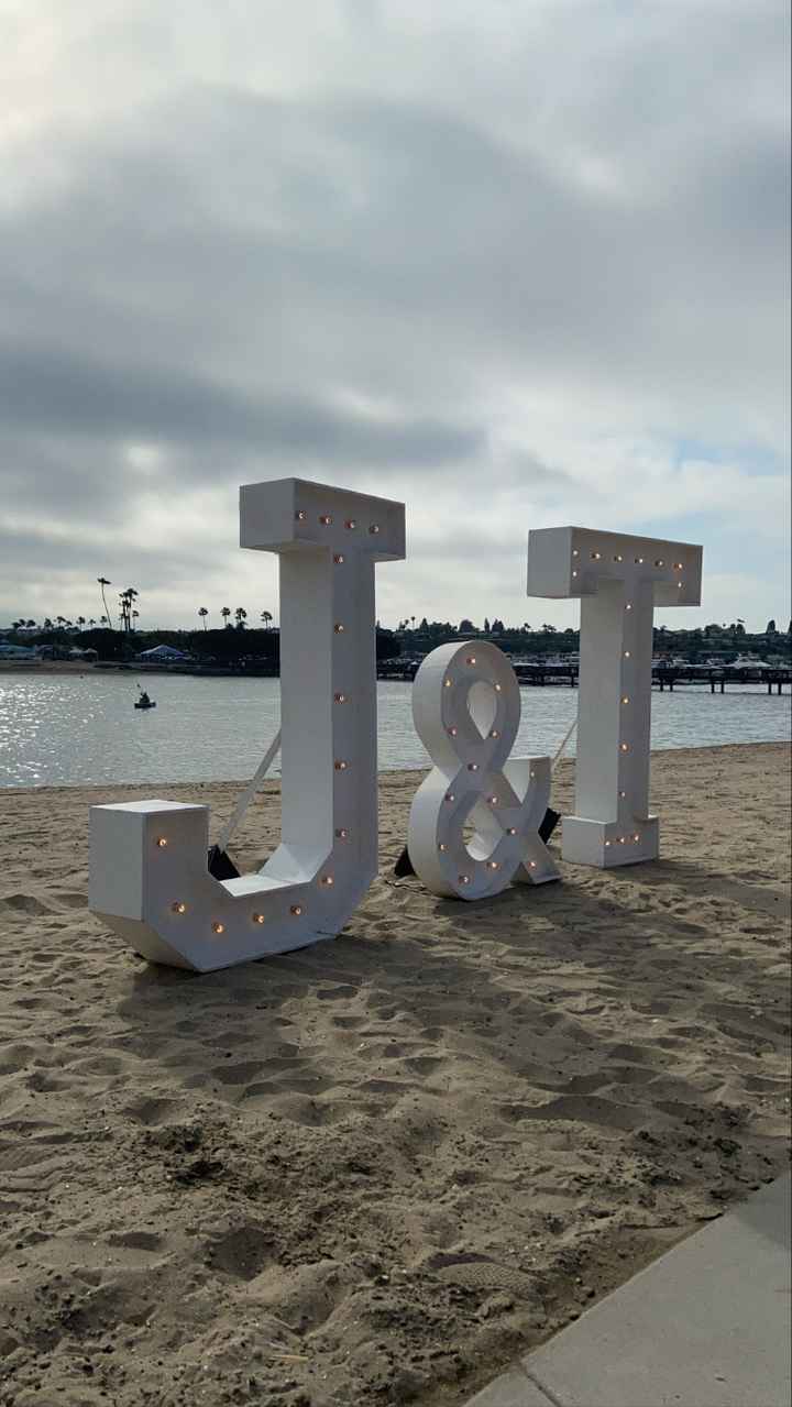 Marquee letter lights - 1