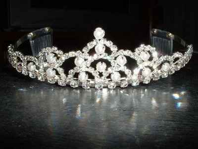 Help- Tiara/Comb/Headband