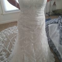 Alterations on a lace dress