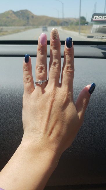 How many carats is your engagement ring? 5