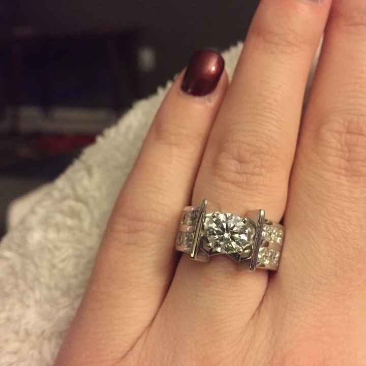 Let's see your engagement rings