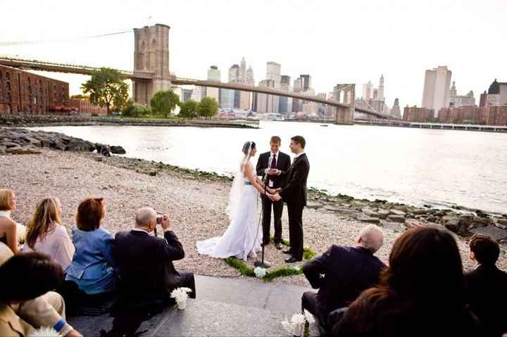 Brooklyn Bridge Park Wedding