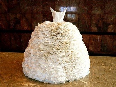 Look at my wedding dress