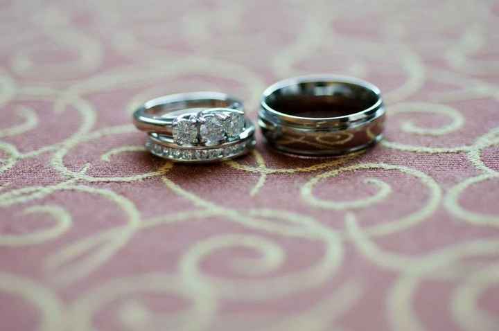 We haven't seen any BLING in a while!  Show off your rings!