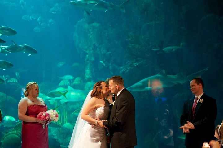 any awkward kissing photos?