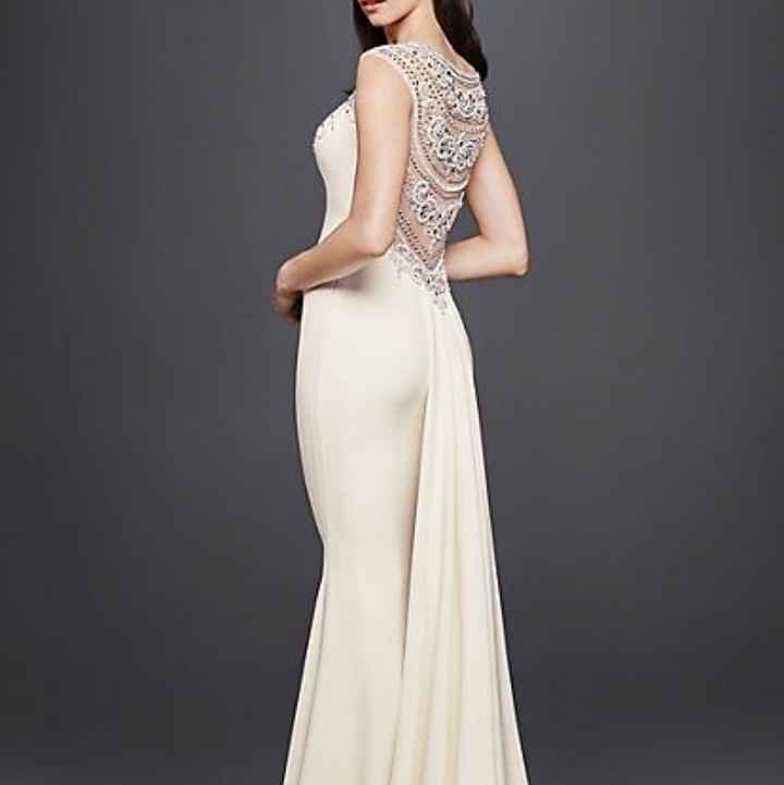 Over thinking wedding dress - 1