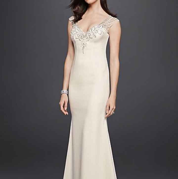  Over thinking wedding dress - 2