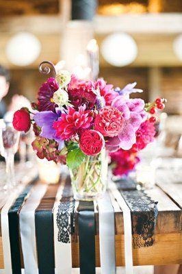 what a cool idea for a table runner!