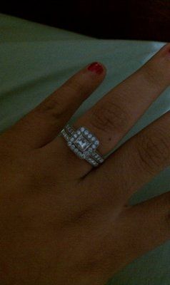 Let me see your ring! WITH the band(s)!