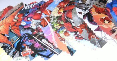 comic book cupcake wrappers