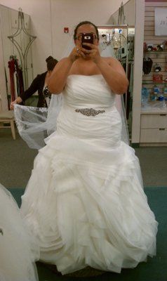 tried on another dress