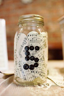 music theme wedding