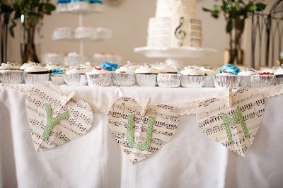 music theme wedding