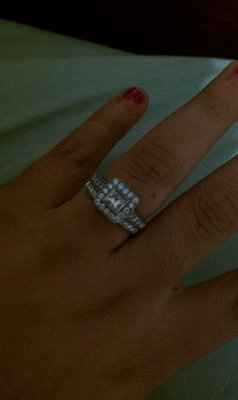 Let me see your ring! WITH the band(s)!