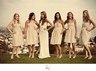 White Bridesmaid Dresses? What do you think?