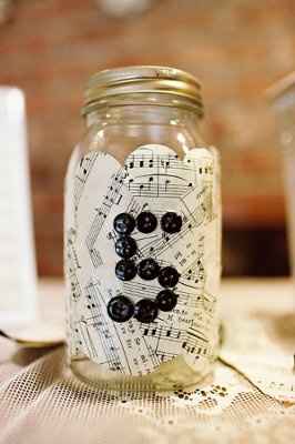 music theme wedding