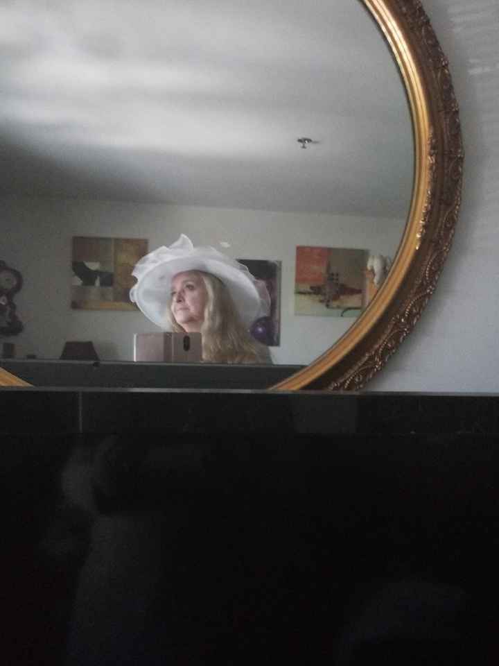 Wide Brim hat or veil?? - 1