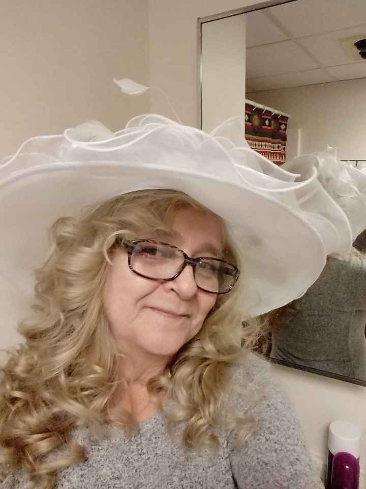 Wide Brim hat or veil?? - 1