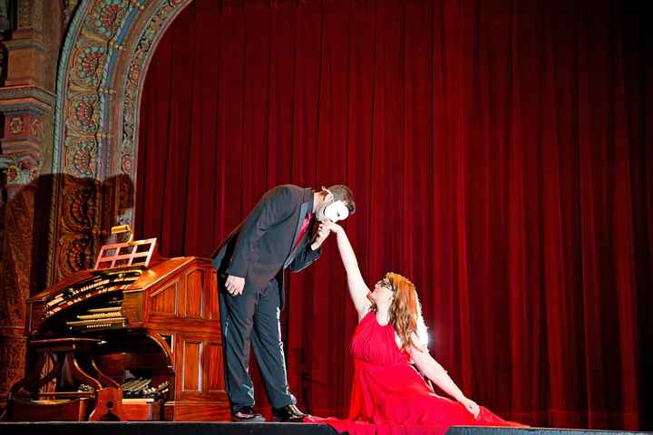 Engagment Pics Phantom of Opera Theme! :)