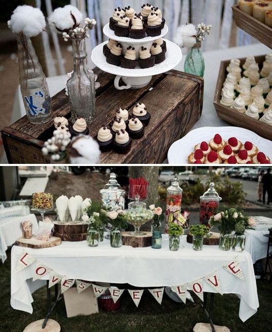 diy dessert table.