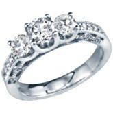 I'd love to see everyone's engagment rings.