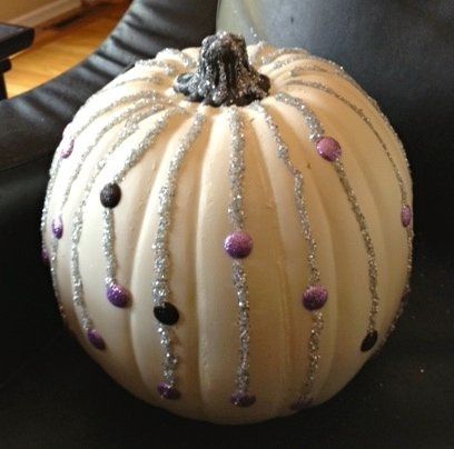 DIY - Bling Pumpkins - Pics