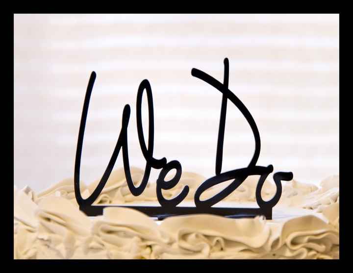 Our Cake Topper - Share yours!