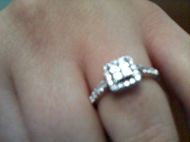 I'd love to see everyone's engagment rings.