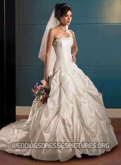 I thought I didn't want a strapless gown....