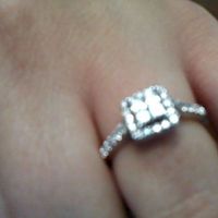I'd love to see everyone's engagment rings.