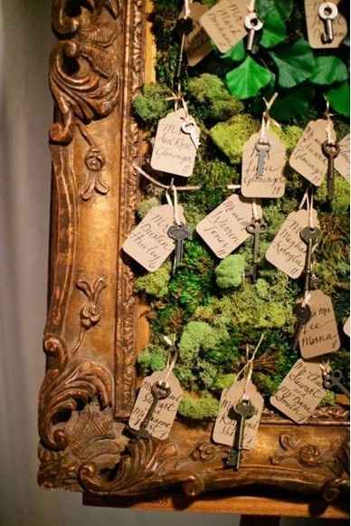 Escort card display