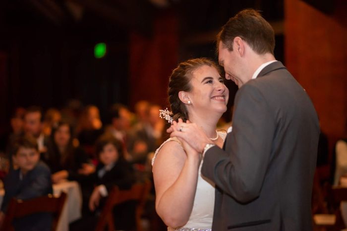 First of many dances as husband and wife