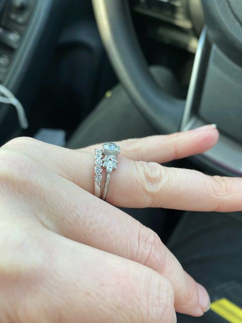 Engagement ring and band don’t match up perfectly? 2