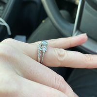 Engagement ring and band don’t match up perfectly? - 2