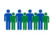 Alternative ways to arrange wedding party during ceremony - 1