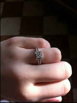 Show off your engagement ring!**Pics**