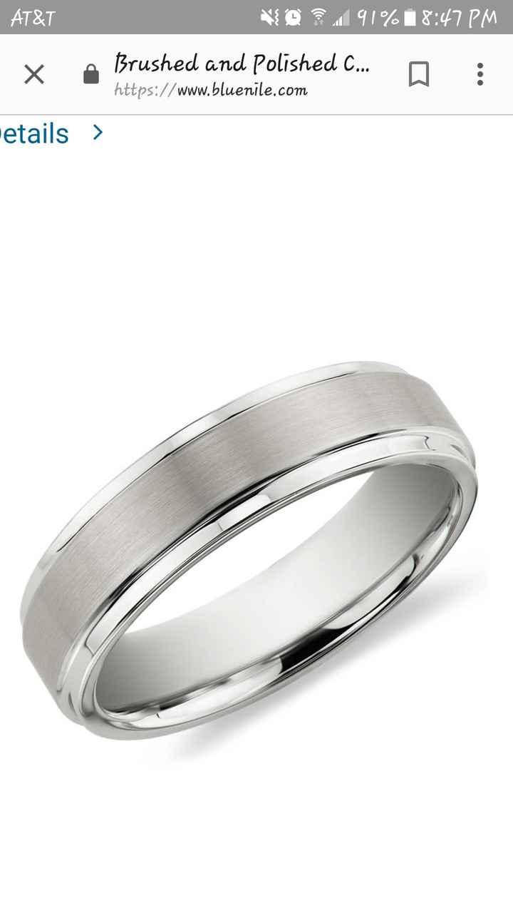 Men's wedding bands