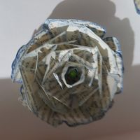  Paper rose bouquet - 1
