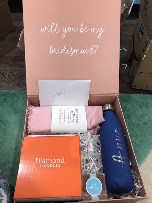 Sending out my bridesmaid proposal boxes! Yay! - 2