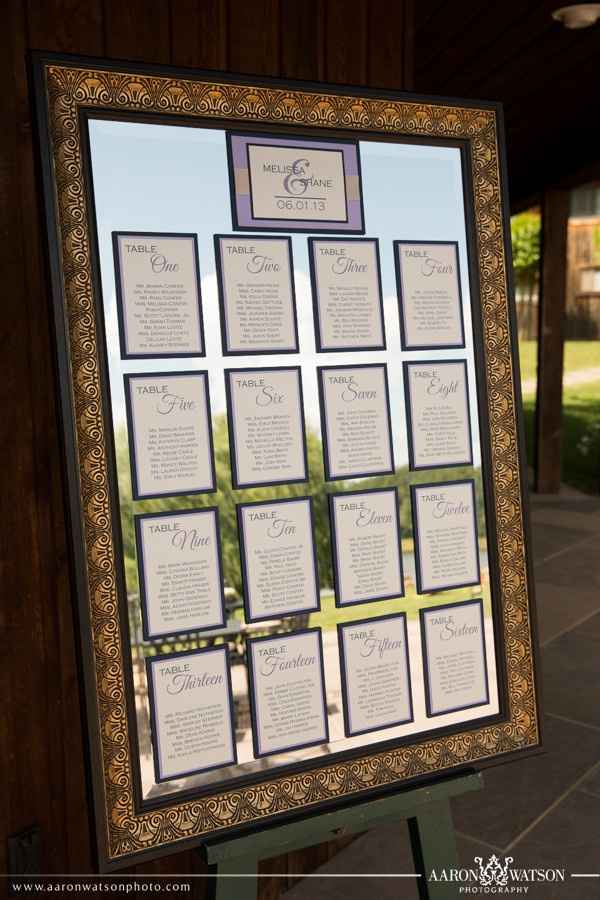 Mirror Seating Chart