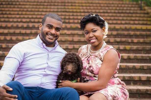 Engagement Pics with Pups!
