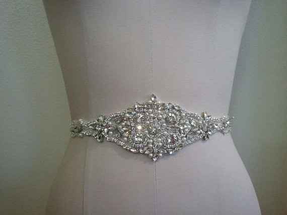 Show me your bridal belt/sash