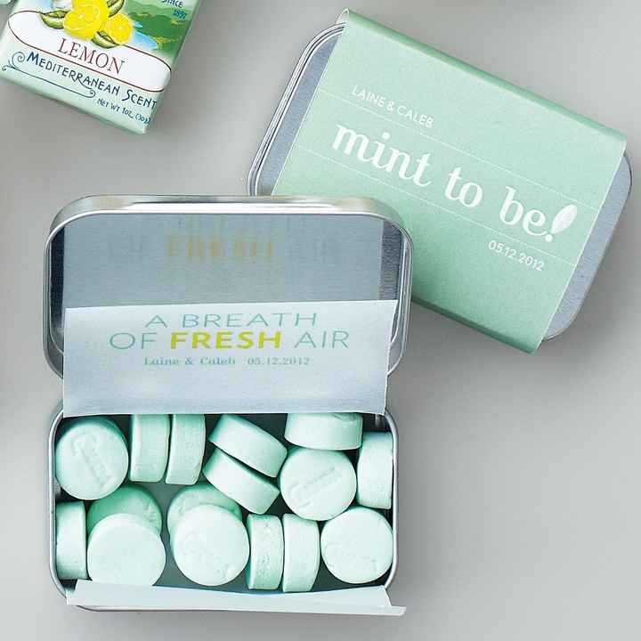 Favors for the shower?