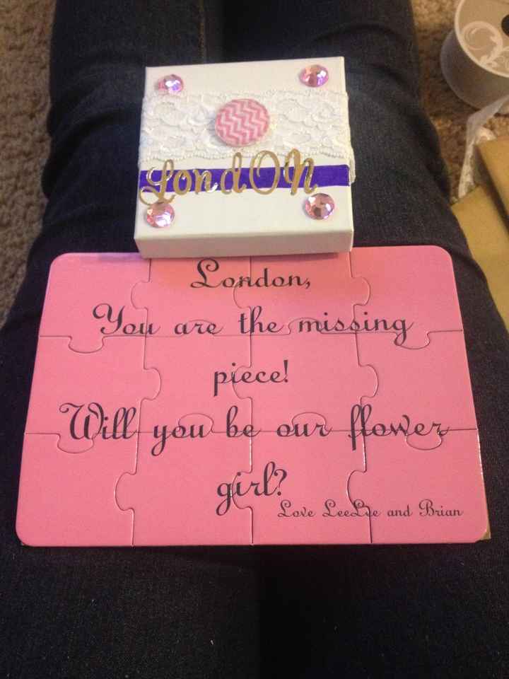 Flower Girl Ask
