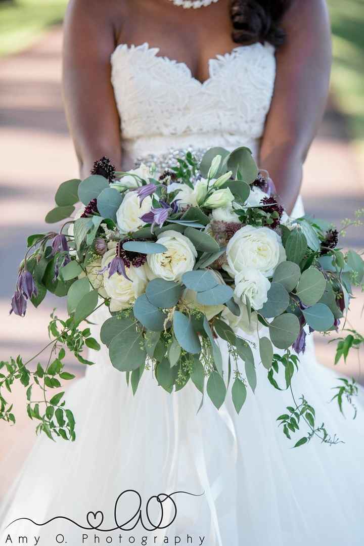 Cascading bouquet