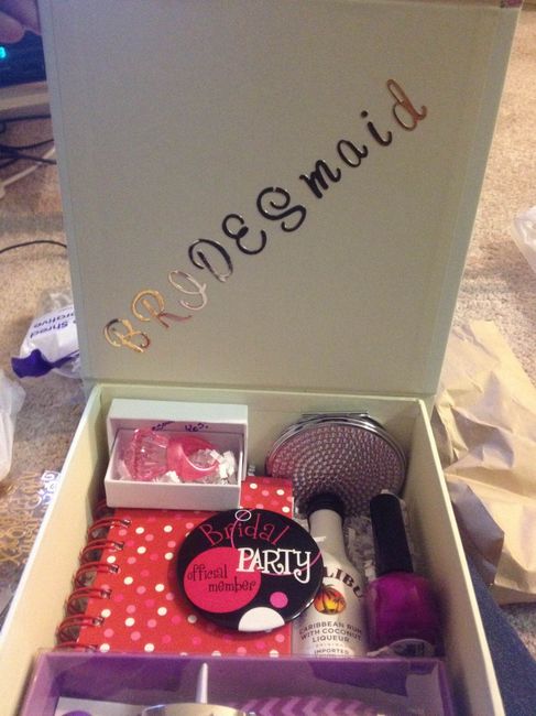Bridesmaid Proposal Gifts