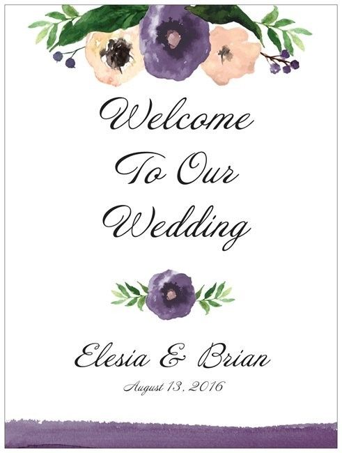 Welcome Sign