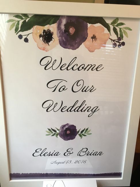 Welcome sign