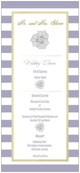 Got my menus!
